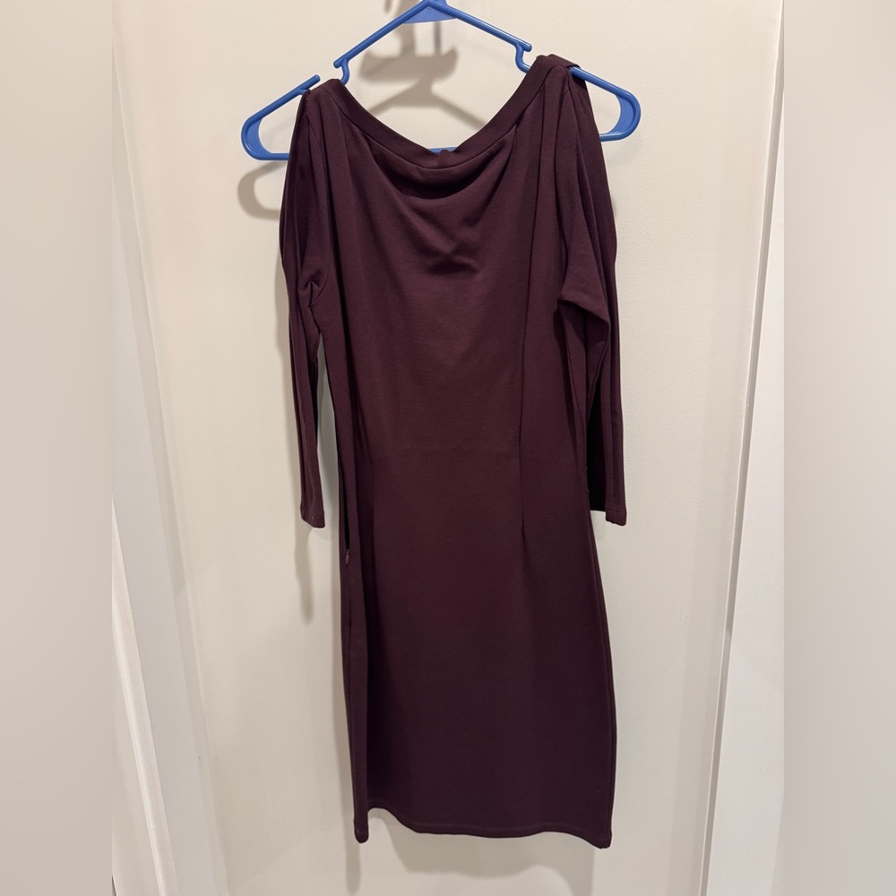 Off the shoulder detail dress